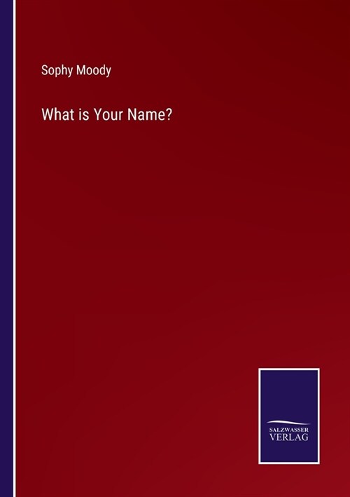 What is Your Name? (Paperback)