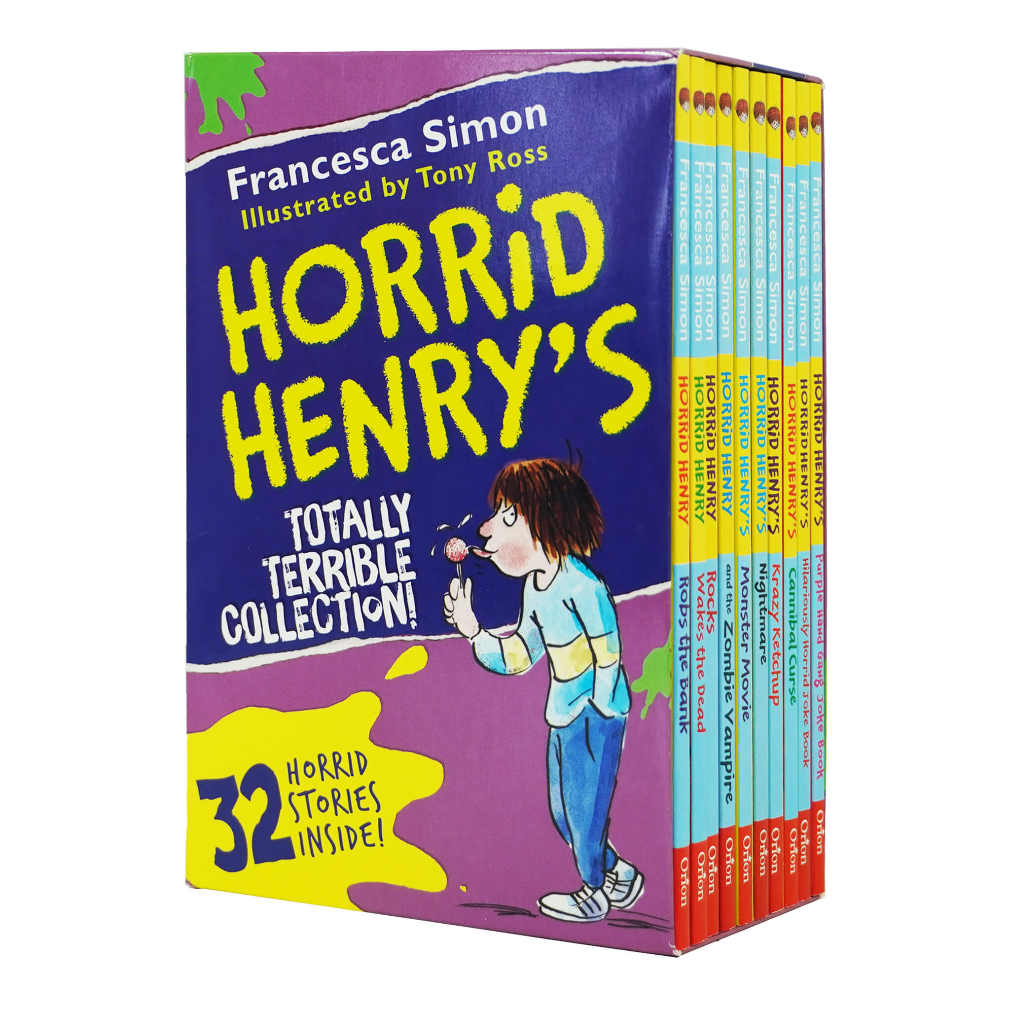 Horrid Henrys Totally Terrible Collection Box Set (Paperback 10권)