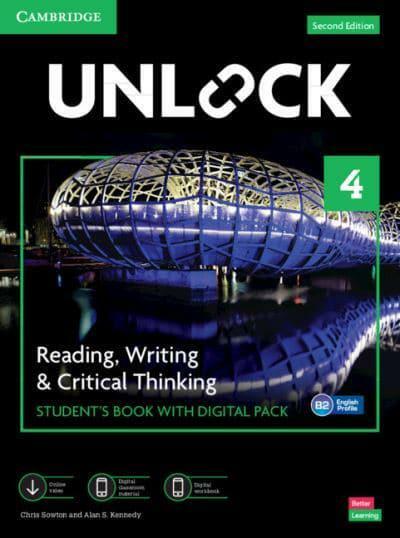 Unlock Level 4 Reading, Writing and Critical Thinking Students Book with Digital Pack [With eBook] (Paperback, 2)