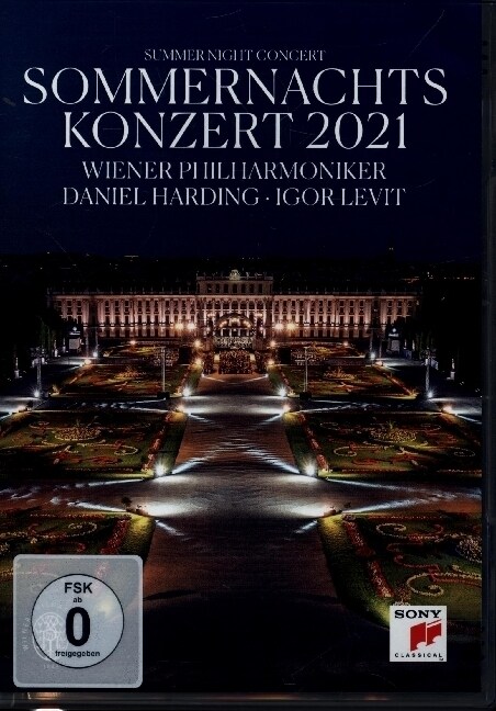 Sommernachtskonzert 2021 / Summer Night Concert 2021, 1 DVD (DVD Video)