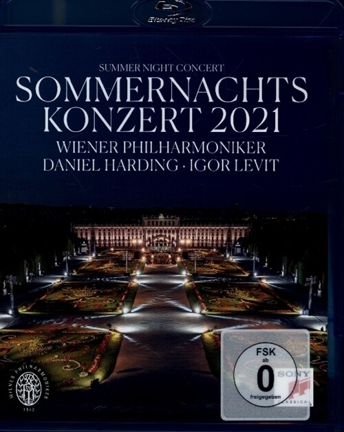 Sommernachtskonzert 2021 / Summer Night Concert 2021, 1 Blu-ray (Blu-ray)