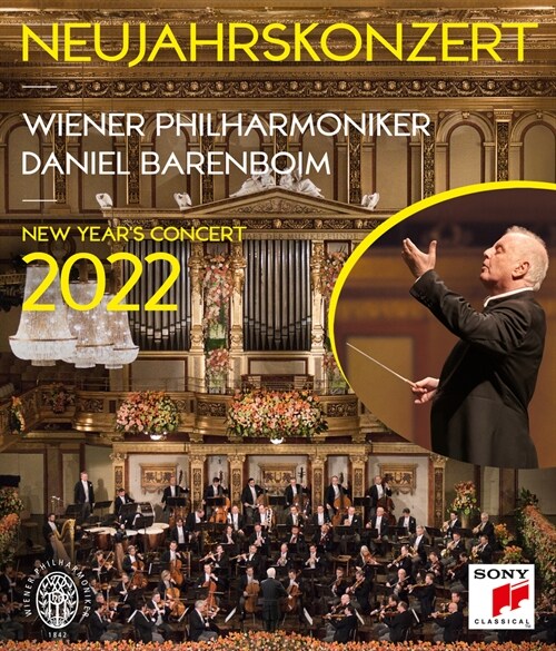 Neujahrskonzert 2022 / New Years Concert 2022, 1 Blu-ray (Blu-ray)