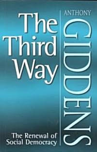 [중고] The Third Way : The Renewal of Social Democracy (Paperback)