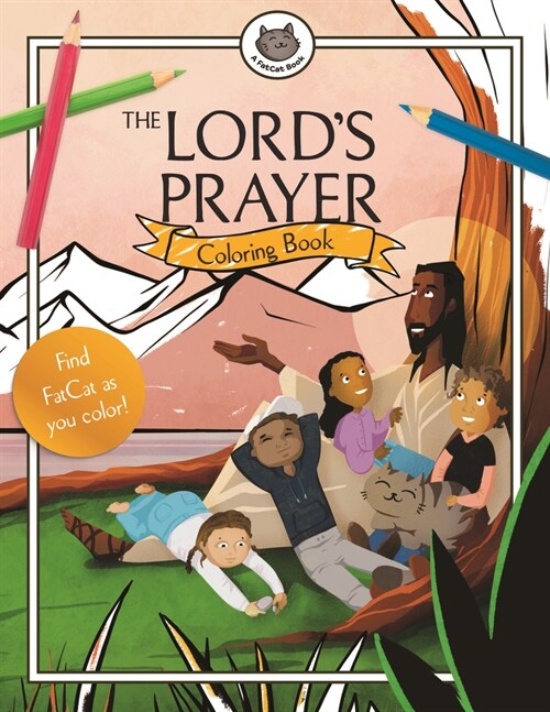 The Lords Prayer Coloring Book (Paperback)