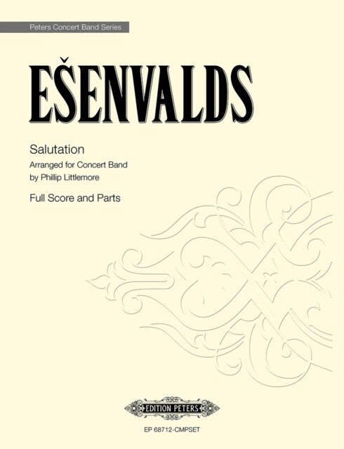 Salutation: Arranged for Concert Band, Conductor Score & Parts (Paperback)