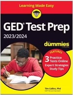 GED Test Prep 2023/2024 for Dummies with Online Practice (Paperback, 6)