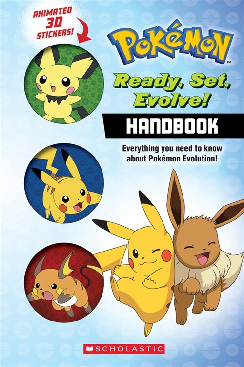 Ready, Set, Evolve! Handbook: With 3D Stickers (Pok?on) (Paperback)