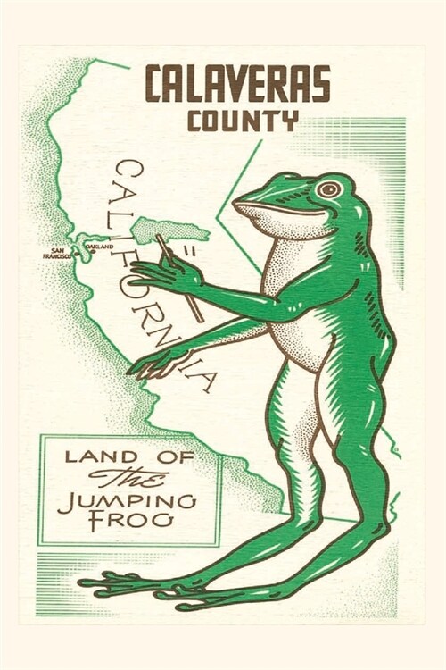 Vintage Journal Jumping Frog of Calaveras County, California (Paperback)