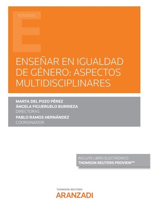 ENSENAR EN IGUALDAD DE GENERO ASPECTOS MULTIDISCIPLINARES (Book)
