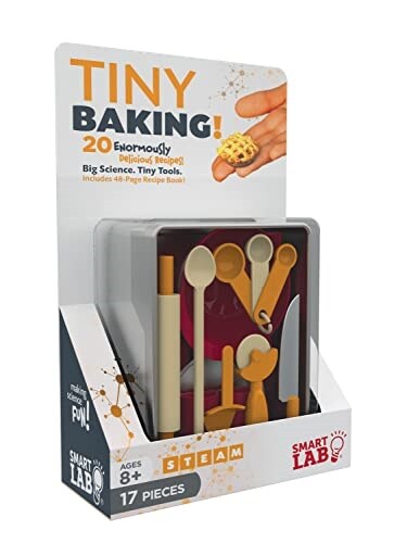 Tiny Baking! : 20 Enormously Delicious Recipes - Big Science. Tiny Tools. Includes 48-Page Recipe Book! (Other)