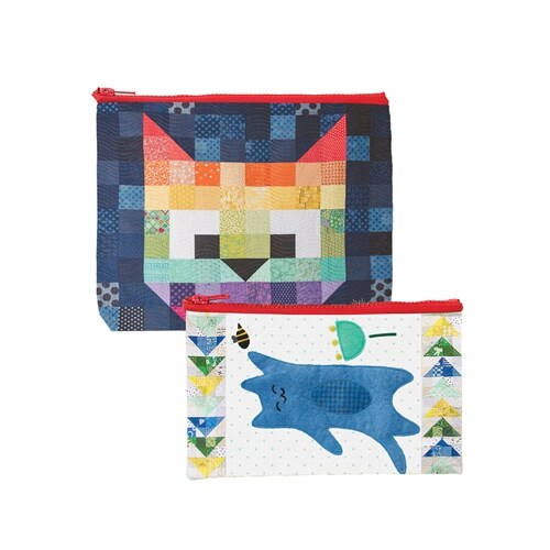 Patchwork Cats Eco Pouch Set (Other)