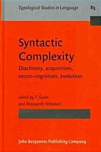 Syntactic Complexity (Hardcover)