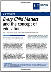 Every Child Matters and the Concept of Education (Paperback)