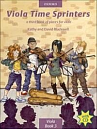 Viola Time Sprinters + CD : A third book of pieces for viola (Sheet Music)
