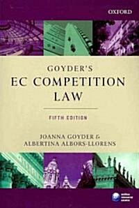Goyders EC Competition Law (Paperback, 5 Revised edition)