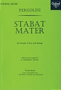 Stabat Mater (Sheet Music, Vocal score)