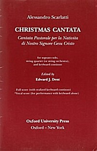 Christmas Cantata (Sheet Music, Vocal score)