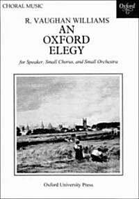 An Oxford Elegy (Sheet Music, Vocal score)