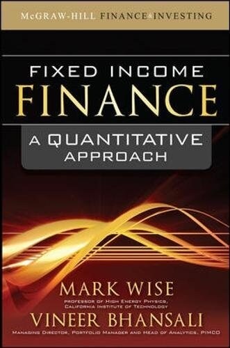 Fixed Income Finance: A Quantitative Approach (Hardcover)