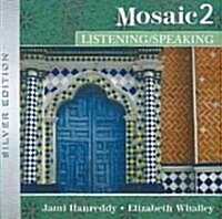 Mosaic Level 2 Listening/Speaking Audio CDs (6) (Audio CD, 5th, Revised)