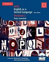 [중고] Cambridge IGCSE English as a Second Language Workbook 2 with Audio CD (Package, 3 Rev ed)