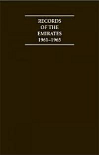 Records of the Emirates 1961-1965 5 Volume Hardback Set (Paperback)