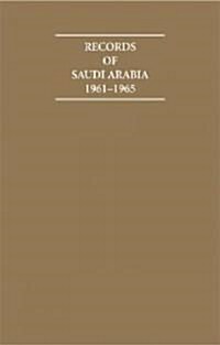 Records of Saudi Arabia 1961-1965 6 Volume Set (Hardcover)