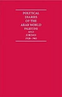 Political Diaries of the Arab World 10 Volume Hardback Set : Palestine and Jordan (Hardcover)