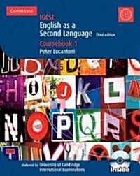 [중고] IGCSE English as a Second Language Coursebook 1 [With CDROM] (Paperback, 3)