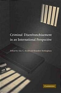 Criminal Disenfranchisement in an International Perspective (Hardcover)