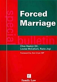 Forced Marriage : A Special Bulletin (Paperback)