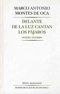 Delante de la luz cantan los pajaros/ In front of the light birds sing (Hardcover)