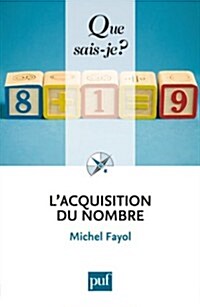 Lacquisition Du Nombre (Paperback)
