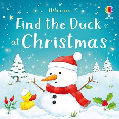 Find the Duck at Christmas (Board Book)