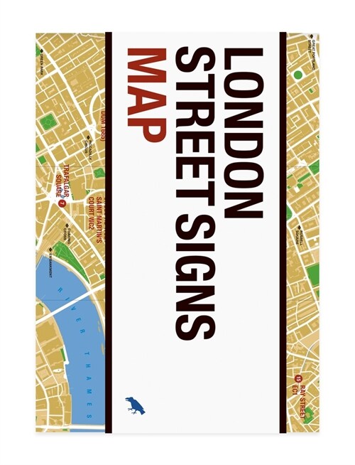 London Street Signs Map (Sheet Map, folded)