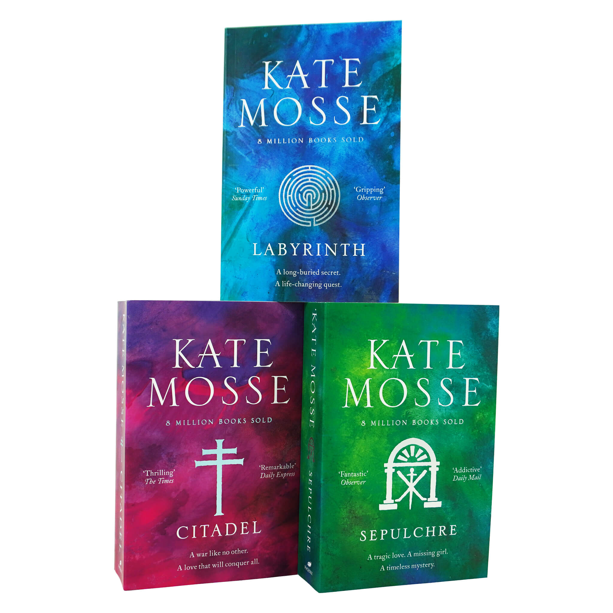 Kate Mosse Trilogy 3 Books Collection Set (Paperback 3권)