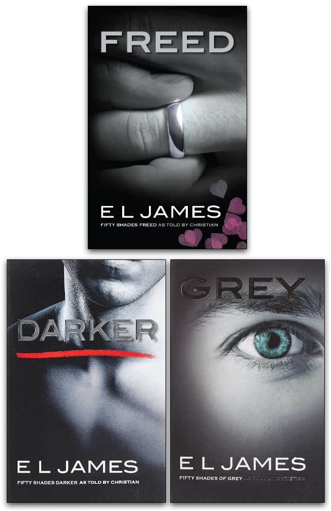 Fifty 50 Shades of Grey, Darker and Freed Classic Original Trilogy Collection Set (Paperback 3권)