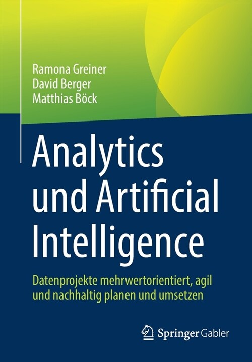 Analytics Und Artificial Intelligence: Datenprojekte Mehrwertorientiert, Agil Und Nachhaltig Planen Und Umsetzen (Paperback, 1. Aufl. 2022)
