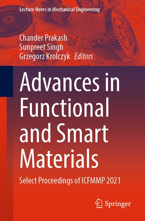 Advances in Functional and Smart Materials: Select Proceedings of Icfmmp 2021 (Paperback, 2023)