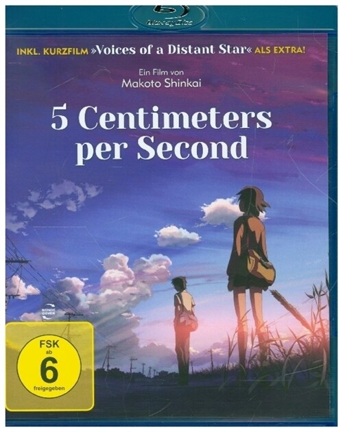 5 Centimeters per Second, 1 Blu-ray (Blu-ray)