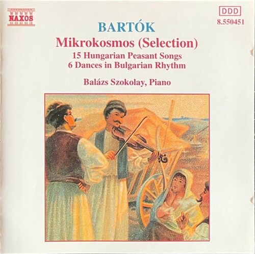 [중고] [수입] Bartok : Mikrokosmos (Selection)