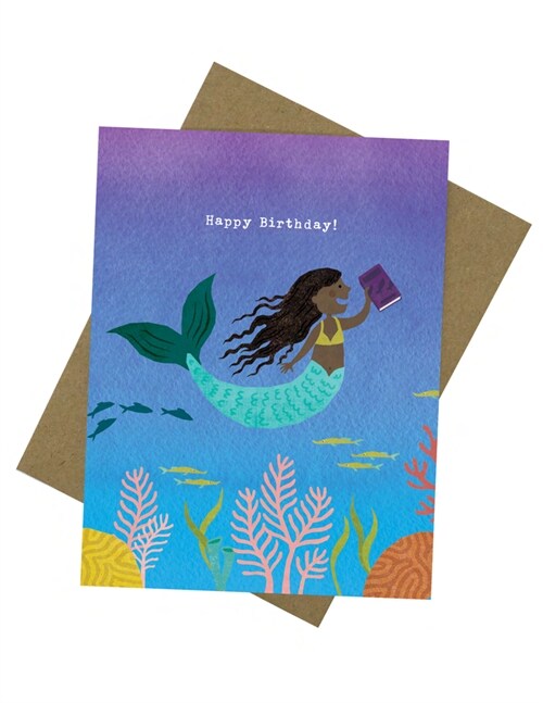 Read Island: Happy Birthday Mermaid 12 Pack Cards: Blank Inside (Other)