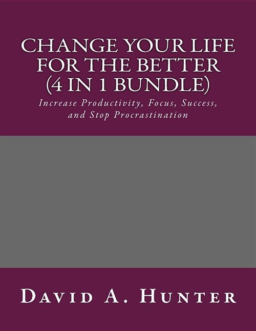 Change Your Life For The Better (4 in 1 Bundle) (Paperback)