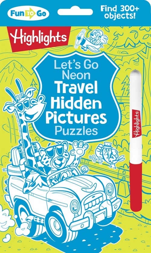 Lets Go Neon Travel Hidden Pictures Puzzles (Paperback)