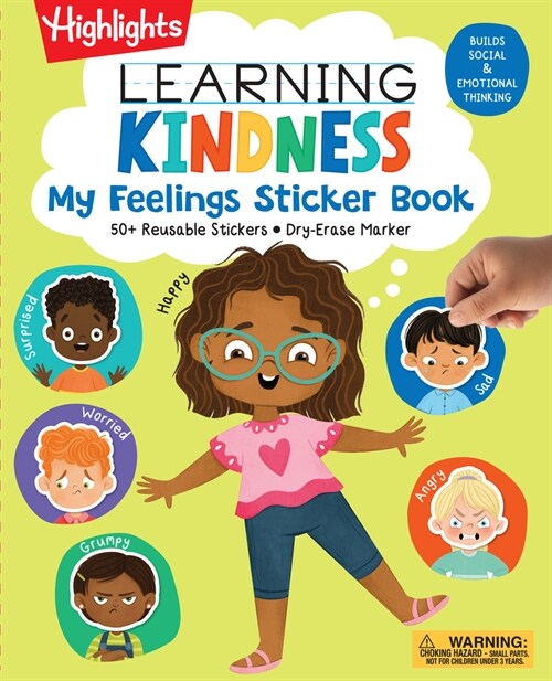 Learning Kindness My Feelings Sticker Book (Spiral)