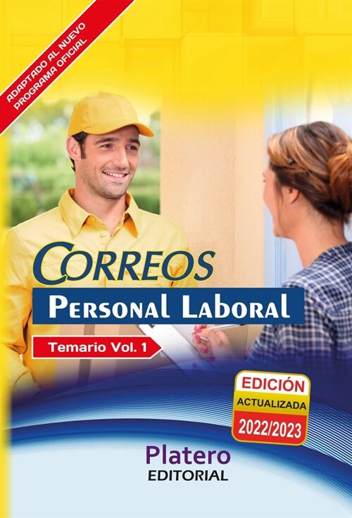 PERSONAL LABORAL DE CORREOS. TEMARIO. VOLUMEN I (DH)