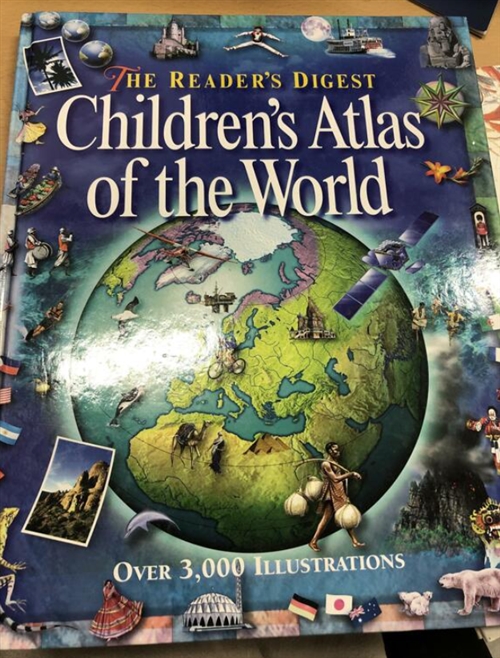 [중고] The Reader‘s Digest Children‘s Atlas of the World (Hardcover)