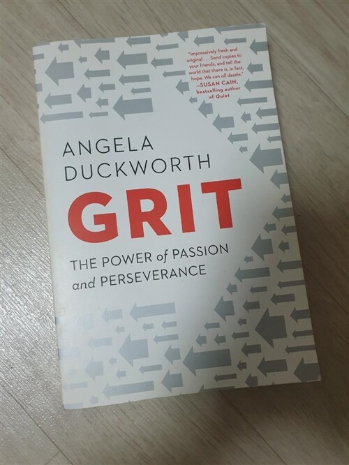 [중고] Grit: The Power of Passion and Perseverance (Paperback, Export)