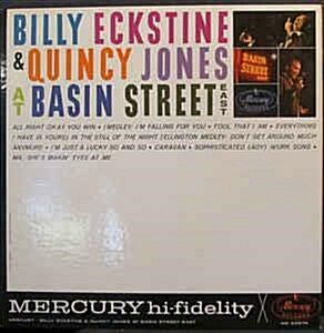 [중고] 미국판 Billy Eckstine & Quincy Jones - At Basin Street East ㅣ 빌리 엑스타인 (Billy Eckstine) 