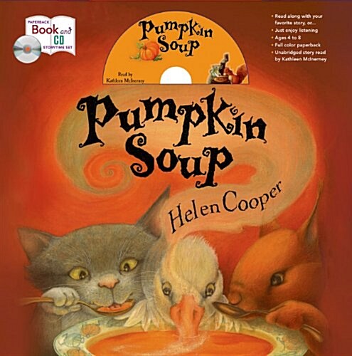 [중고] Pumpkin Soup Storytime Set [With CD (Audio)] (Paperback + CD)